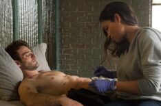 Daredevil - Charlie Cox and Rosario Dawson