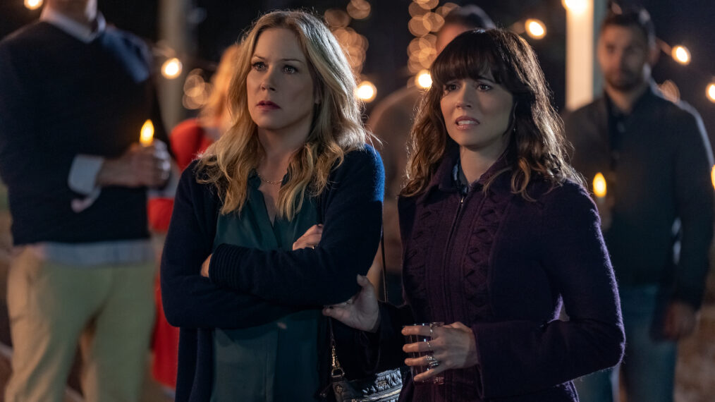 Christina Applegate and Linda Cardellini in 'Dead to Me' Season 2