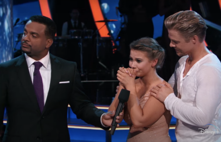 Alfonso Riberio, Bindi Irwin and Derek Hough on 'Dancing With the Stars'