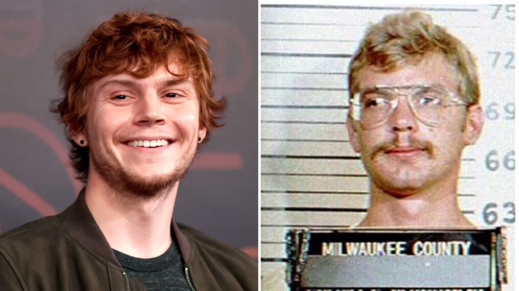 Evan Peters and Jeffrey Dahmer