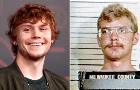 Evan Peters and Jeffrey Dahmer