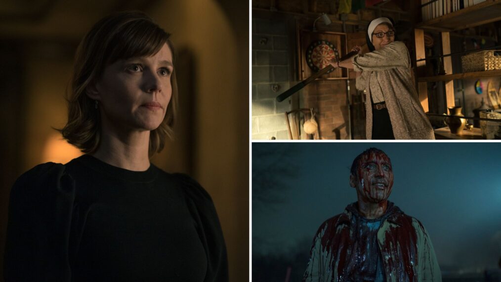 Katja Herbers, Andrea Martin, Aasif Mandvi in Evil