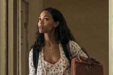 Zoe Saldana as Amy Wheeler in episode 101 of From Scratch