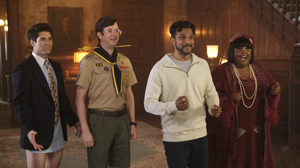 Ghosts Season 2 Utkarsh Ambudkar Asher Grodman Richie Moriarty Danielle Pinnock