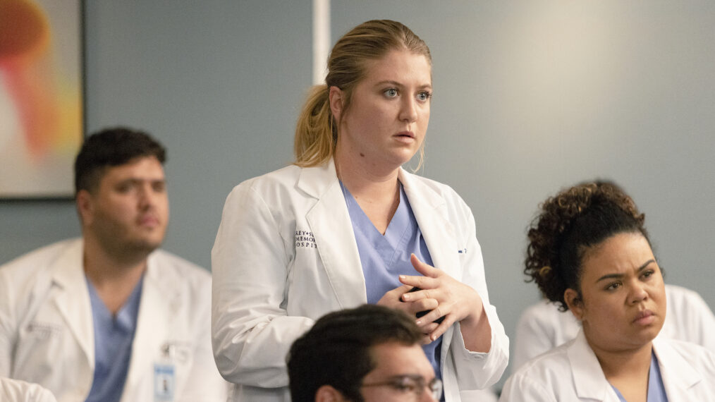 Jaicy Elliot as Taryn Helm in Grey's Anatomy