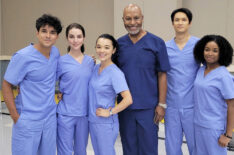 'Grey's Anatomy': See Harry Shum Jr. & More of the New Interns on Set