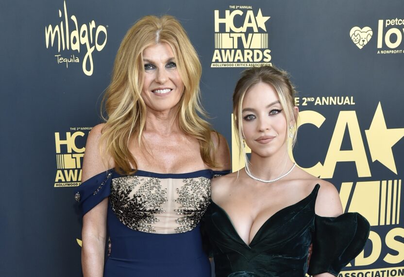 HCA TV Awards 2022 Connie Britton and Sydney Sweeney