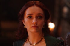 Olivia Cooke as Alicent Hightower in House of the Dragon