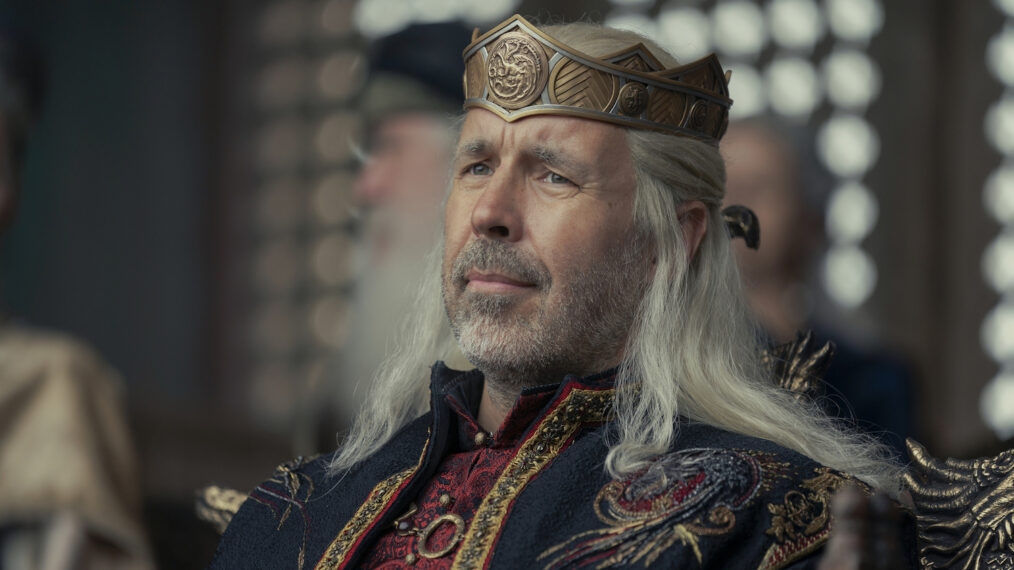 Paddy Considine as King Viserys Targaryen in House of the Dragon