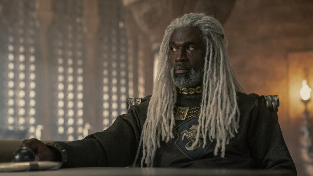 Steve Toussaint as Lord Corlys Velaryon in House of the Dragon