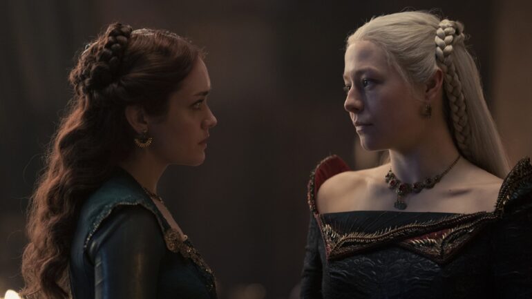 House of the Dragon Olivia Cooke and Emma D'Arcy