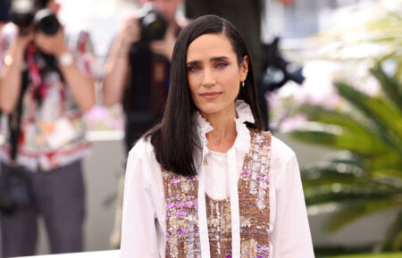 Jennifer Connelly at the 'Top Gun: Maverick' photo call at The 75th Annual Cannes Film Festival