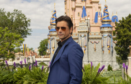 John Stamos on American Idol for Disney Night