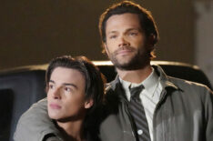 Kale Culley and Jared Padalecki in Walker