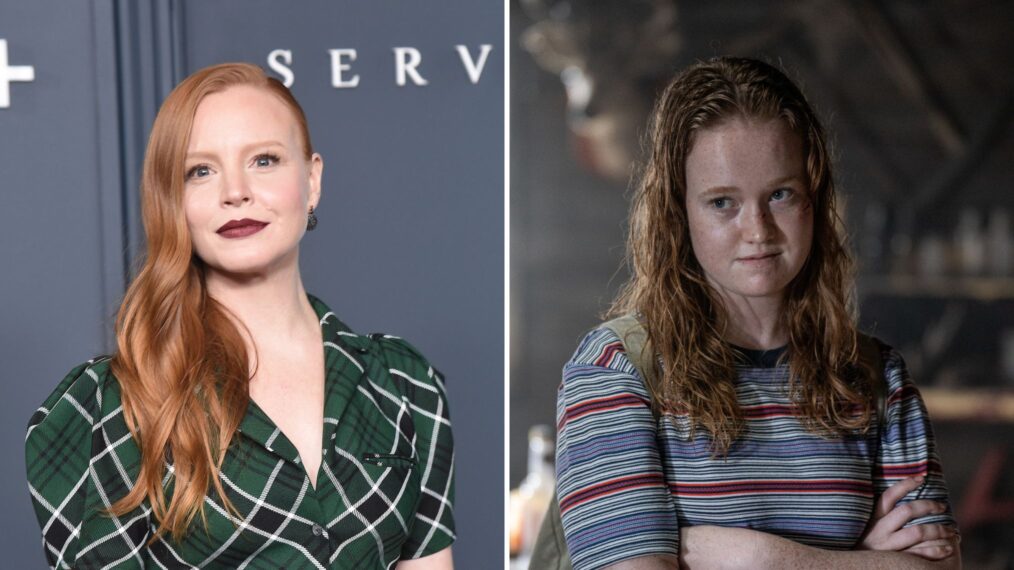 Lauren Ambrose, Liv Hewson as Teen Van in Yellowjackets