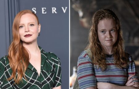 Lauren Ambrose, Liv Hewson as Teen Van in Yellowjackets