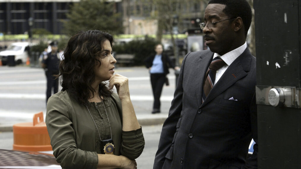 Law & Order: Criminal Intent - Annabella Sciorra as Carolyn Barek and Courtney B. Vance as Ron Carver