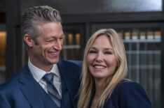 Peter Scanavino as Assistant District Attorney Sonny Carisi, Kelli Giddish as Detective Amanda Rollins in SVU