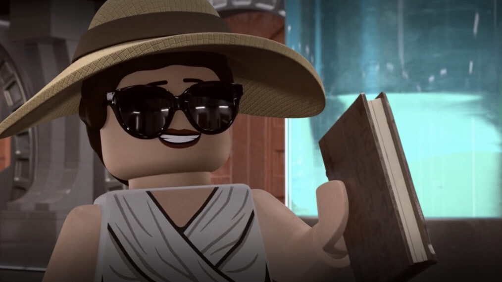 Rey in LEGO Star Wars Summer Vacation