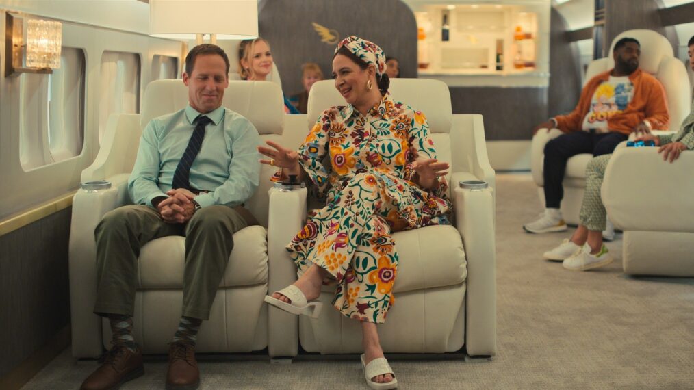 Loot Season 1 Nat Faxon and Maya Rudolph