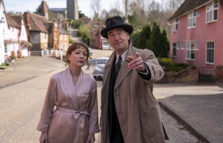 Magpie Murders - Lesley Manville and Tim McMullan