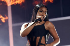 Megan Thee Stallion performs at the 2022 Billboard Music Awards