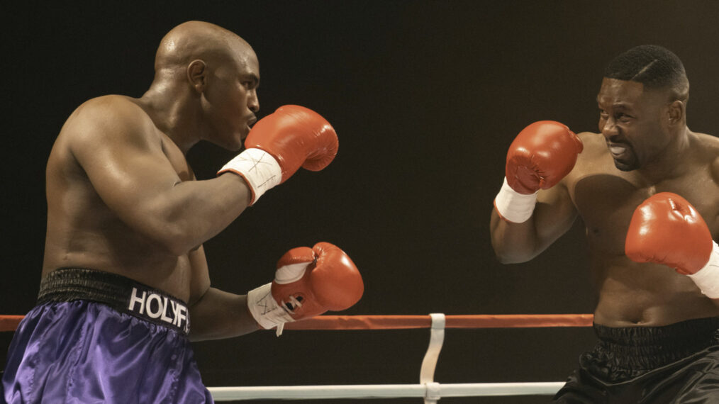 Johnny Alexander as Evander Holyfield and Trevante Rhodes as Mike Tyson