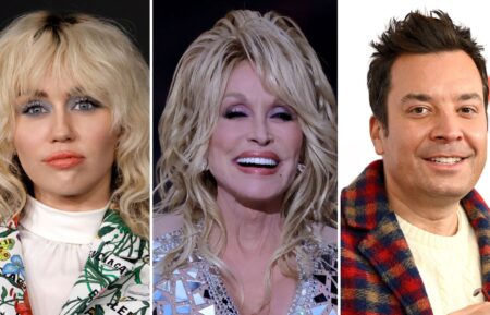 Dolly Parton's Mountain Magic Christmas, Miley Cyrus, Jimmy Fallon