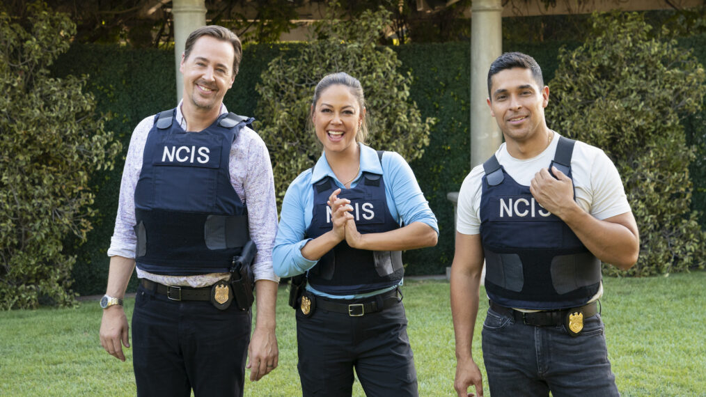 Sean Murray, Vanessa Lachey, and Wilmer Valderrama Behind the Scenes of NCIS & NCIS: Hawai'i Crossover