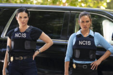 Katrina Law as Jessica Knight and Vanessa Lachey as Jane Tennant in NCIS