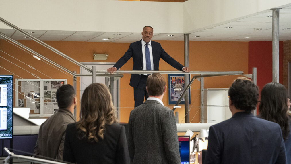 Rocky Carroll as NCIS Director Leon Vance in NCIS & NCIS: Hawai'i Crossover