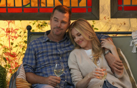 Chris O'Donnell as Callen, Bar Paly as Anna in NCIS Los Angeles