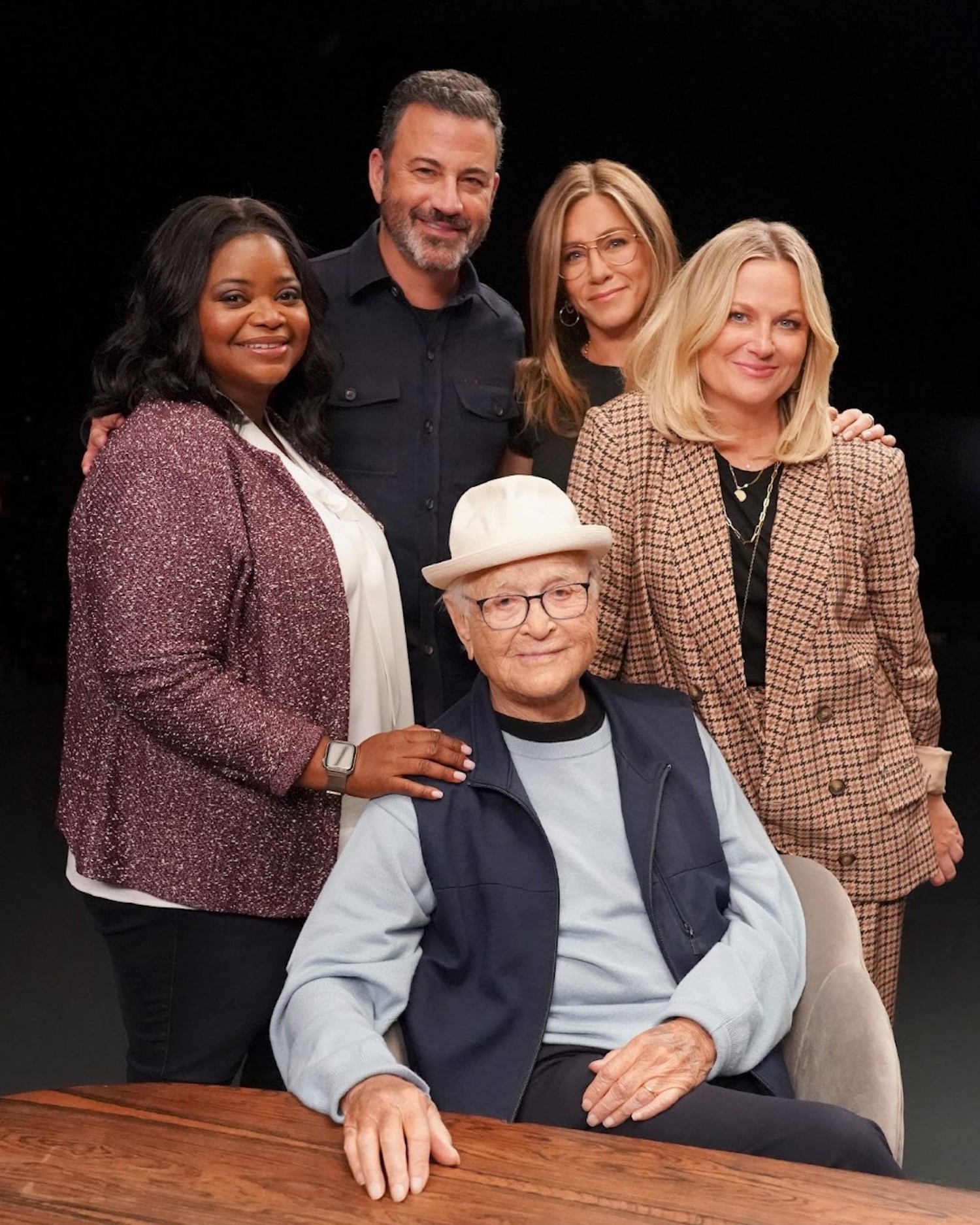 Octavia Spencer, Norman Lear, Amy Poehler, Jimmy Kimmel and Jennifer Aniston for Norman Lear 100th birthday ABC special