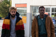 On the Count of Three - Kevin (Christopher Abbott) and Val (Jerrod Carmichael)