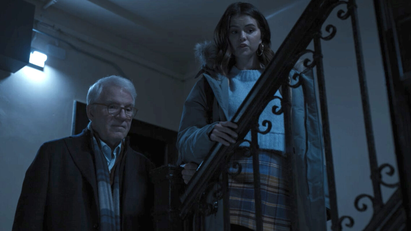 Steve Martin and Selena Gomez in Only Murders in the Building