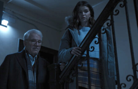 Steve Martin and Selena Gomez in Only Murders in the Building