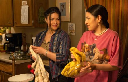 Reservation Dogs Season 2 Devery Jacobs and Paulina Alexis