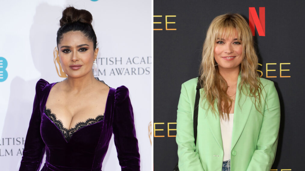 Salma Hayek and Annie Murphy