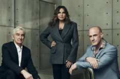 Sam Waterston, Mariska Hartigay, Christopher Meloni of Law & Order, SVU, Organized Crime