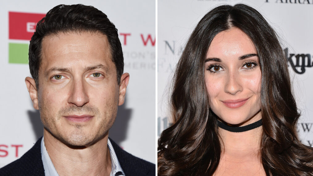 Sasha Roiz and Lilah Richcreek Estrada