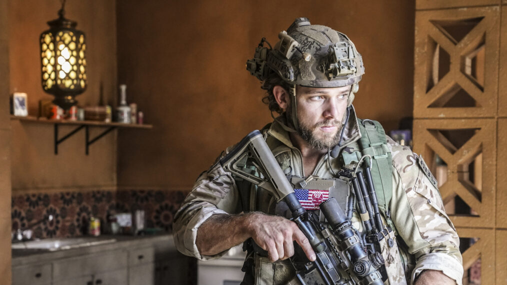 Max Thieriot as Clay Spenser in SEAL Team