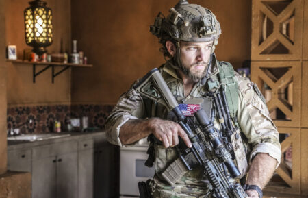 Max Thieriot as Clay Spenser in SEAL Team