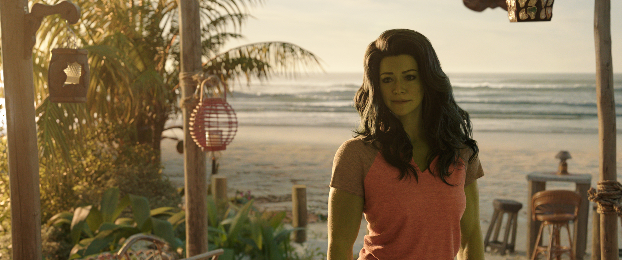 Tatiana Maslany as Jennifer "Jen" Walters/She-Hulk in She-Hulk: Attorney at Law,