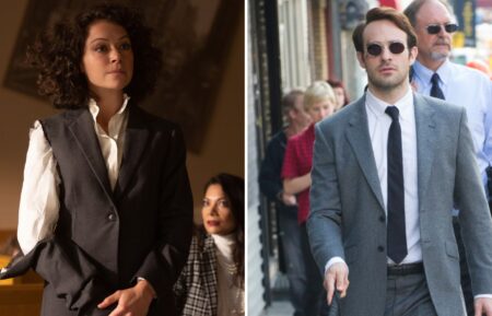 Tatiana Maslany in She-Hulk, Charlie Cox in Daredevil