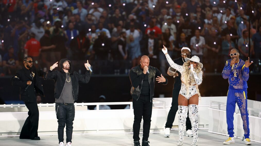 Espectáculo de medio tiempo del Super Bowl 2022 Eminem y Snoop Dogg