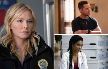 Kelli Giddish in SVU, Jesse Lee Soffer in Chicago PD, Freema Agyeman in New Amsterdam