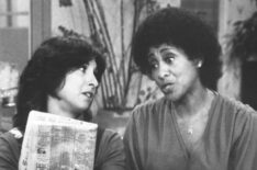 Roseanna Christiansen and Marla Gibbs in The Jeffersons