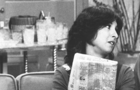 Roseanna Christiansen and Marla Gibbs in The Jeffersons