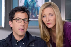 Dan Bucatinsky and Lisa Kudrow in Web Therapy