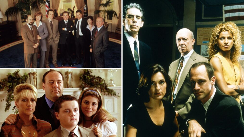 The West Wing, The Sopranos, Law & Order SVU